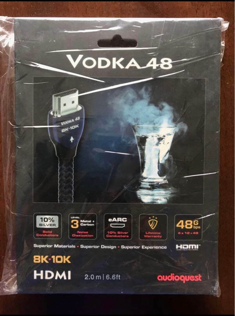 audioquest HDMI VODKA48 2m オーディオクエスト