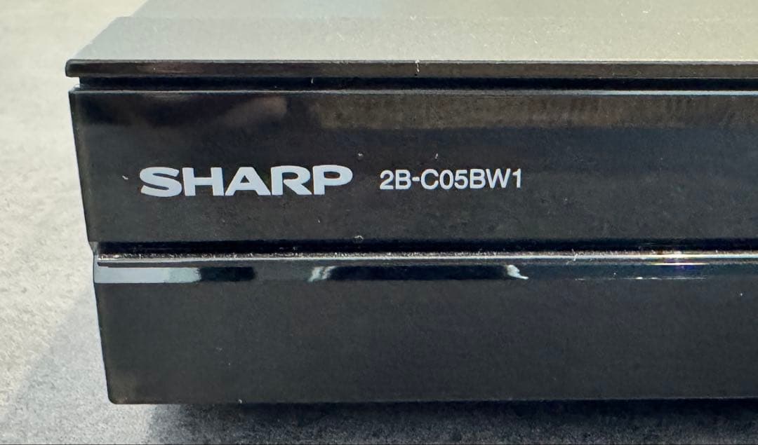 SHARP ブルーレイプレーヤー 2B-C05BW1