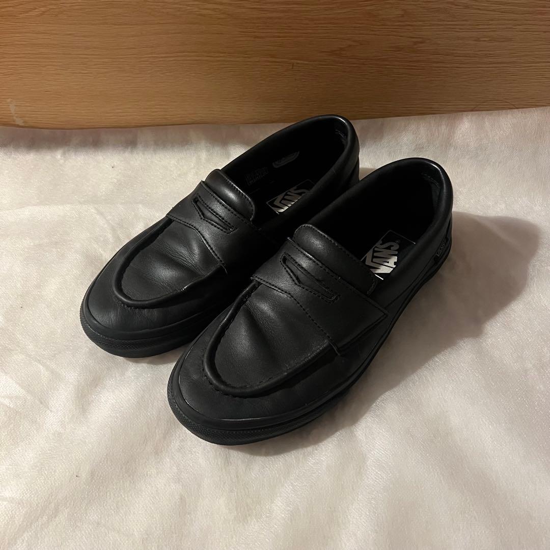 VANS ブラック ローファー　スニーカー