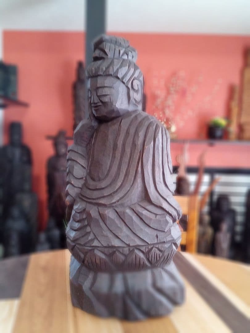 すなやまさん専用、如意輪観音、円空仏模刻