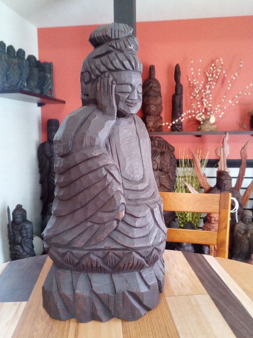 すなやまさん専用、如意輪観音、円空仏模刻