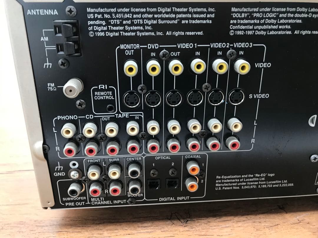 オンキヨー　TX-DS595動作品(F68)