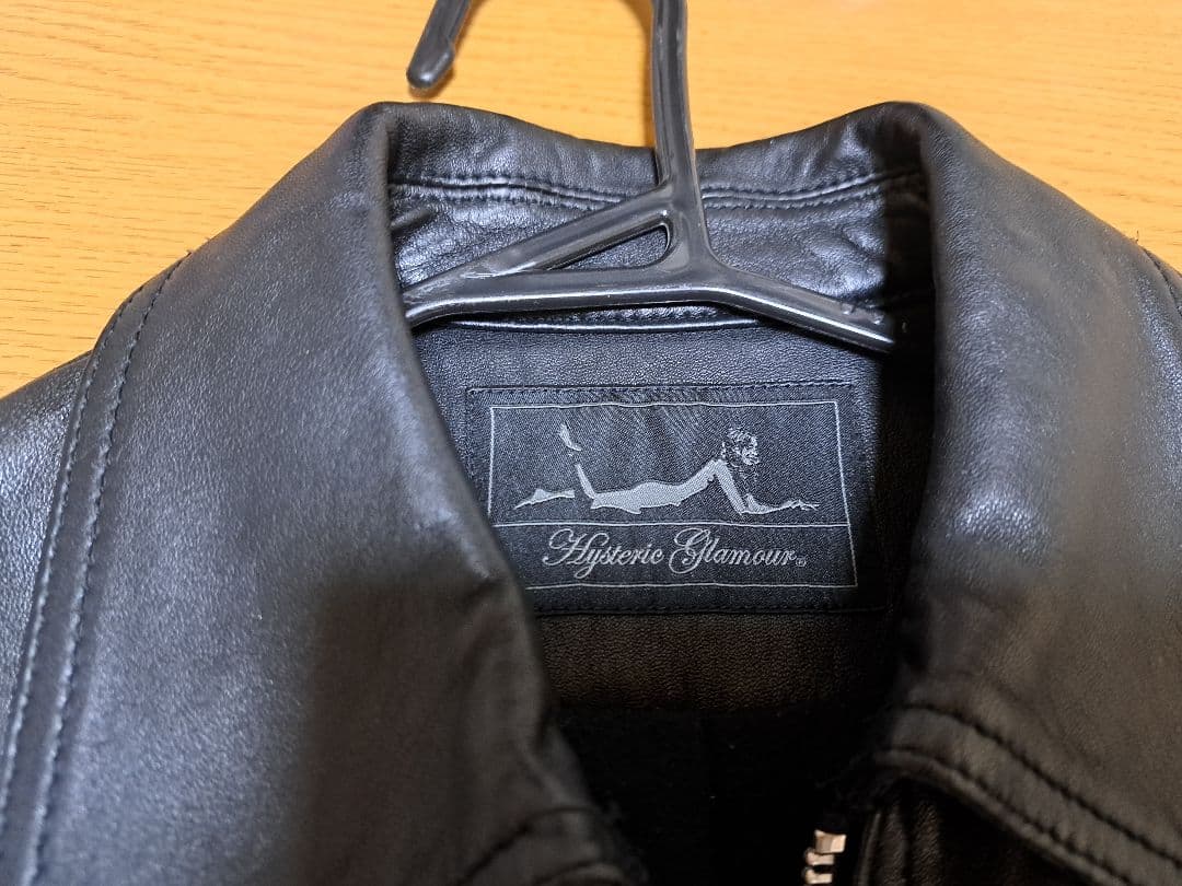 ヒステリックグラマーライダースジャケット レディース