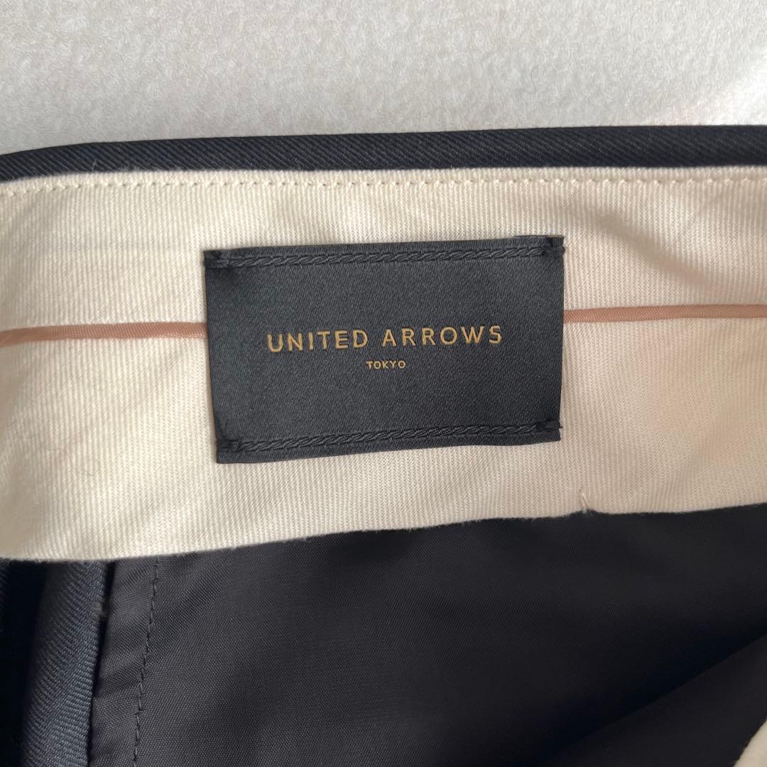 【未使用タグ付き】UNITED ARROWS テーパードパンツ 毛100%