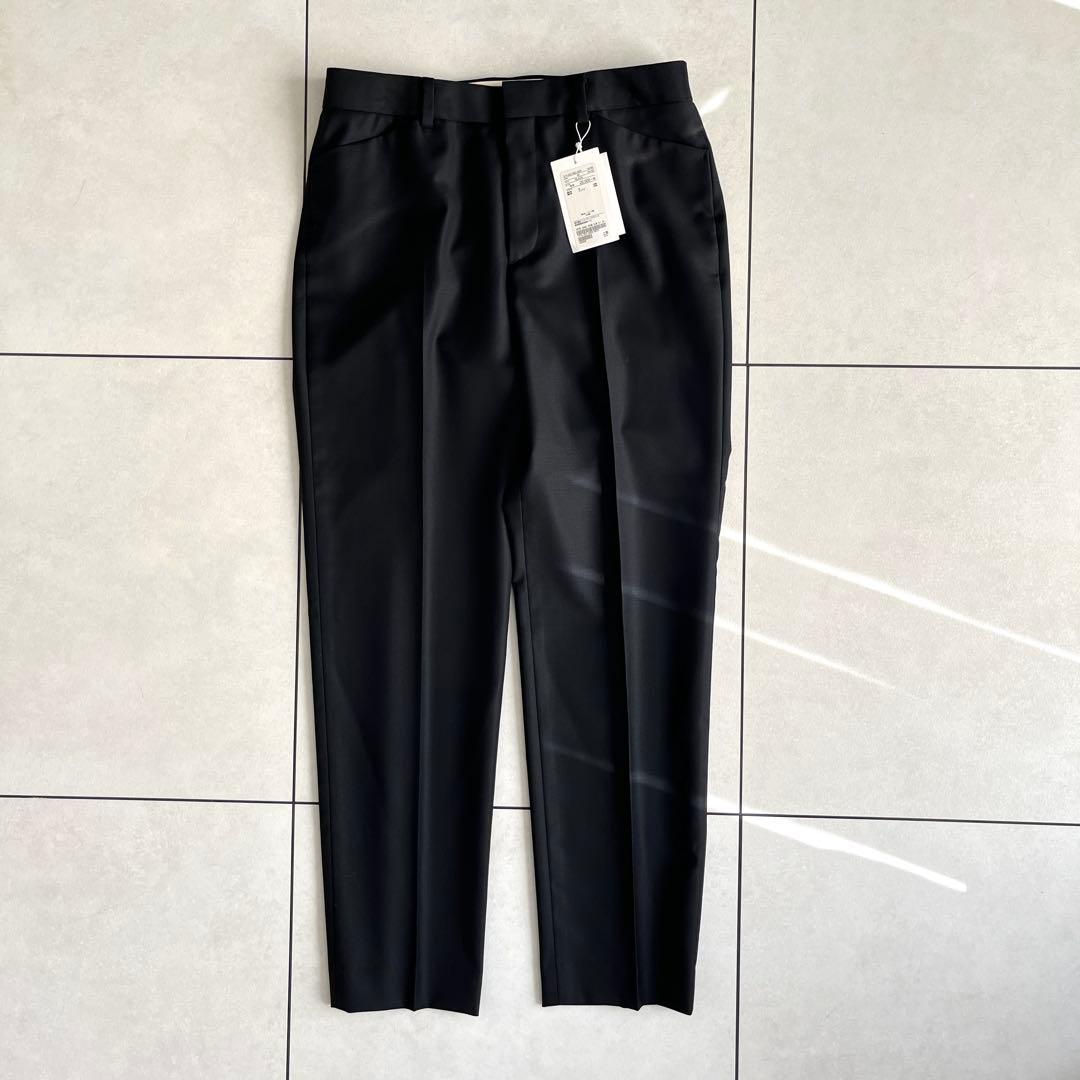 【未使用タグ付き】UNITED ARROWS テーパードパンツ 毛100%