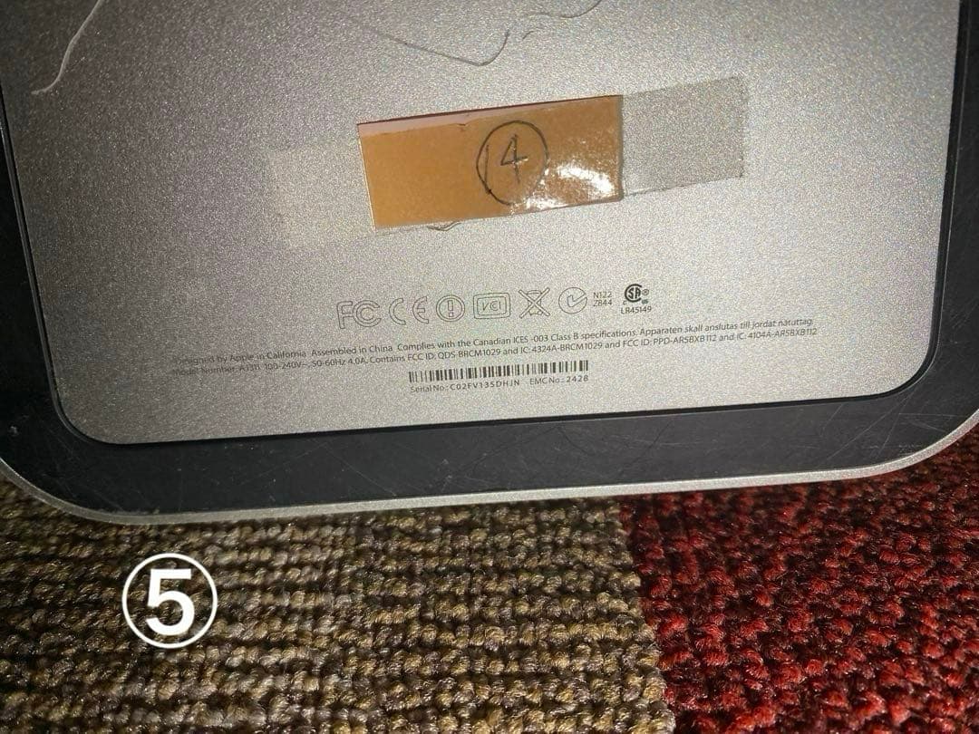 ⑤ iMac 21.5インチ　Mid 2011 ジャンク品