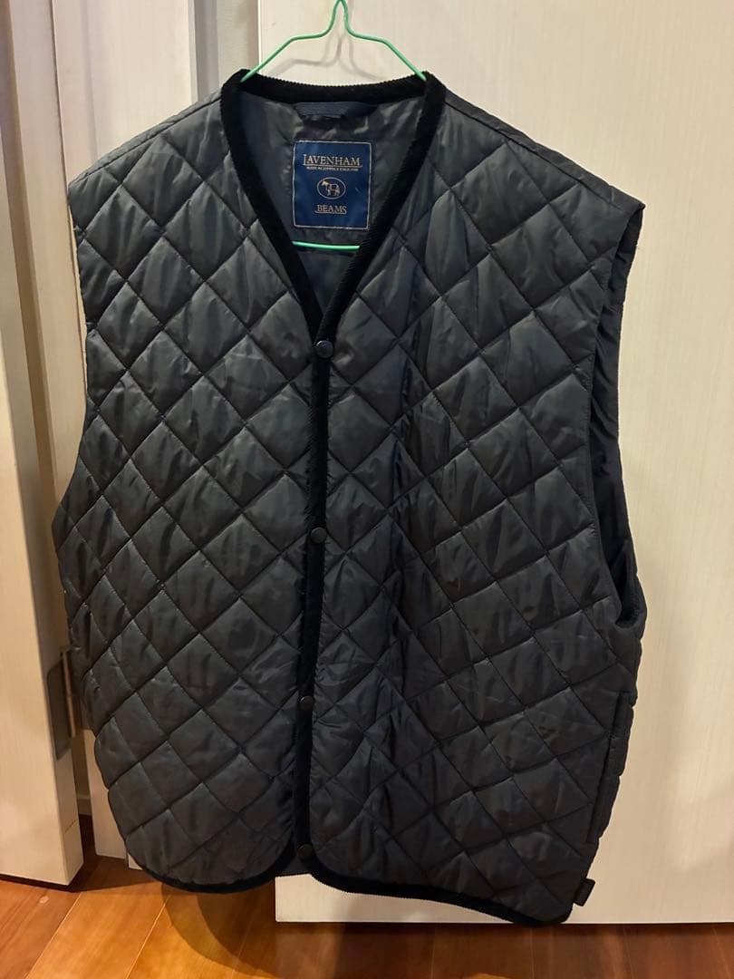 【人気】LAVENHAM BEAMS キルティングベスト別注 Gilet