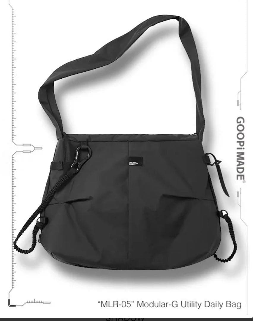 GOOPiMADEバッグModular-G Utility Daily Bag