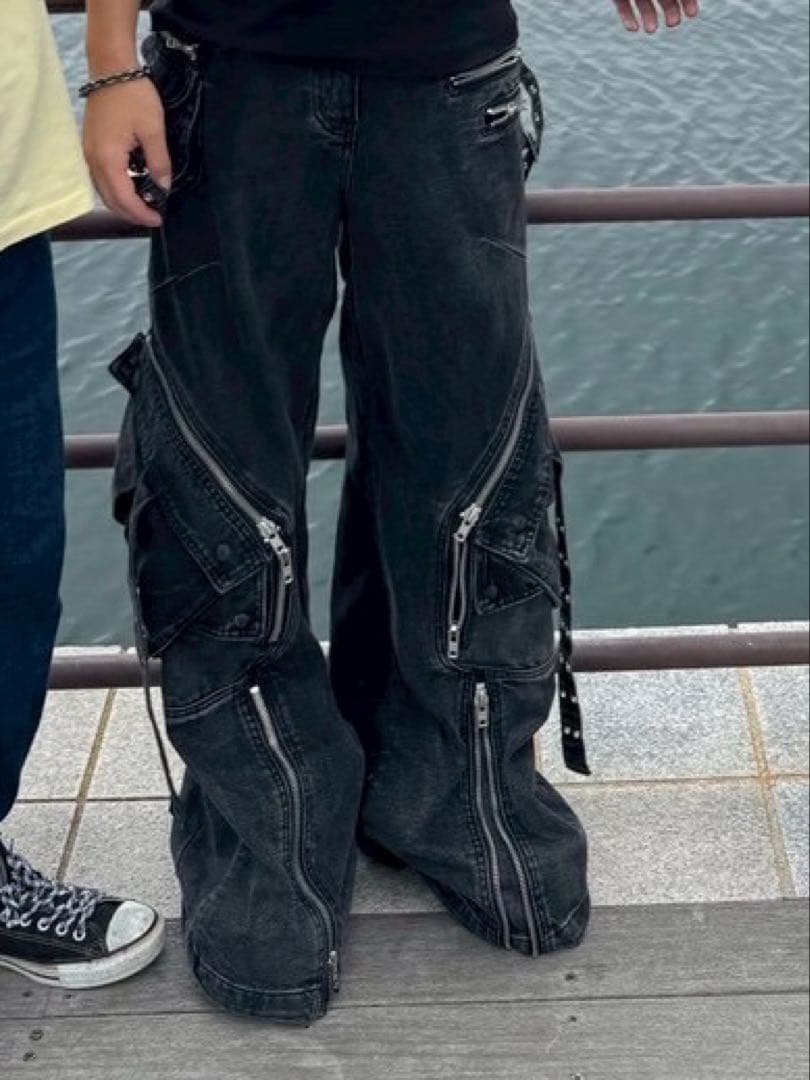 NO/FAITH STUDIOS Black Cargo やまげ着用