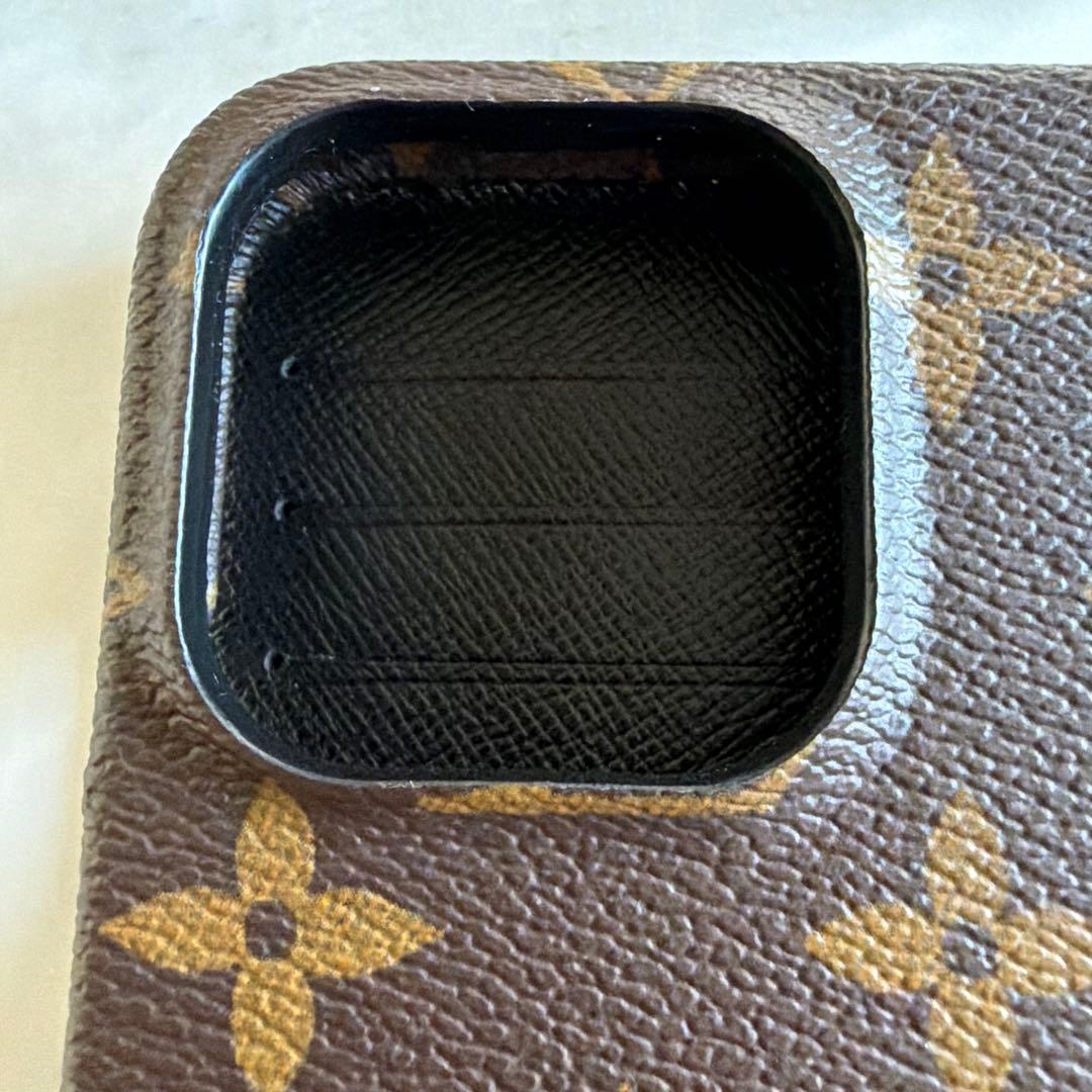 ルイヴィトン　iPhone15 pro ケース モノグラムフォリオ 手帳型　新品