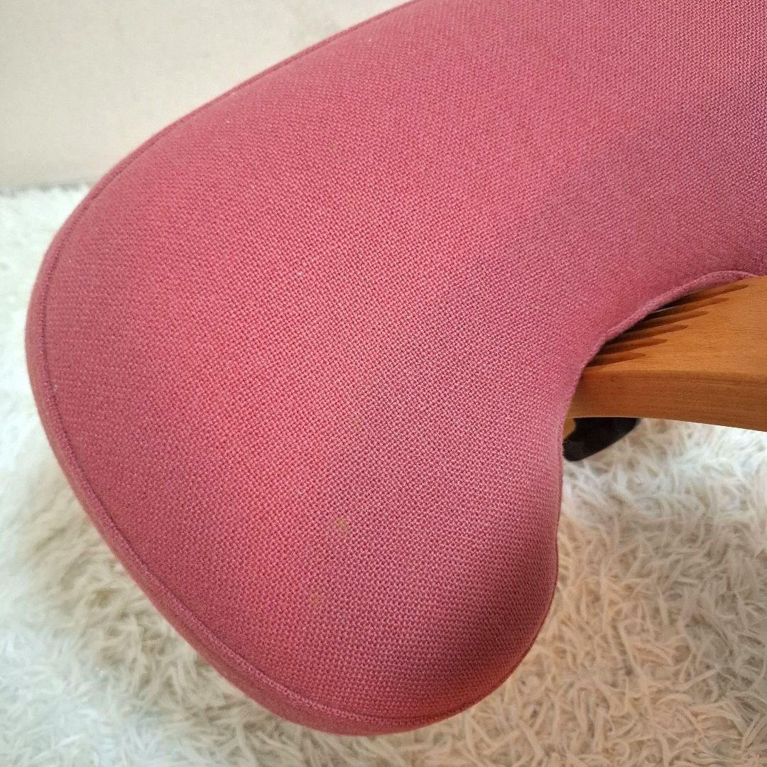 【状態良好】リボ社 サカモトハウス バランスチェア バランスイージー ピンク