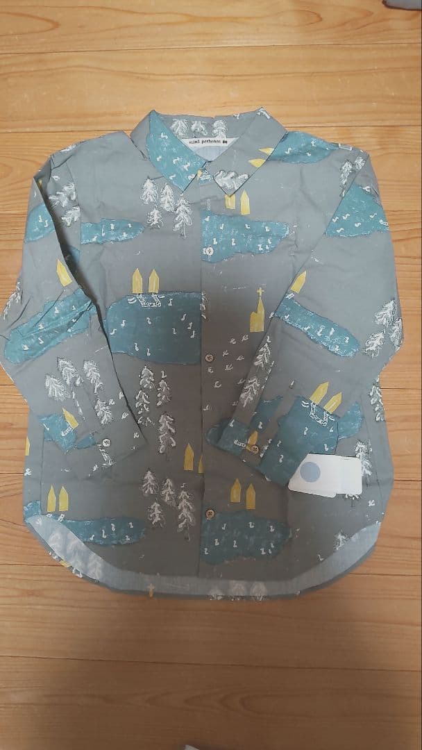 ミナペルホネンminaperhonen forest villageシャツ140