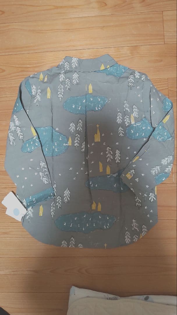 ミナペルホネンminaperhonen forest villageシャツ140