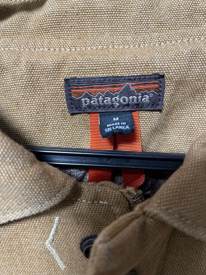 patagonia アイアンフォージヘンプキャンバスランチジャケット　ブラウンM