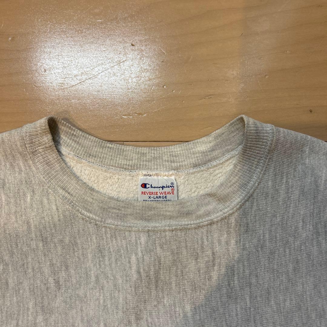 アーチ3段カプセル 90s 刺繍 Champion リバースウィーブ