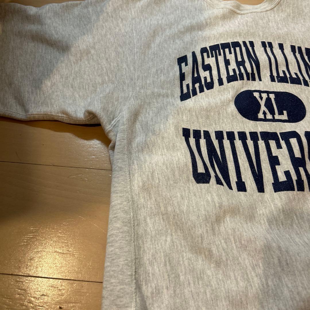 アーチ3段カプセル 90s 刺繍 Champion リバースウィーブ