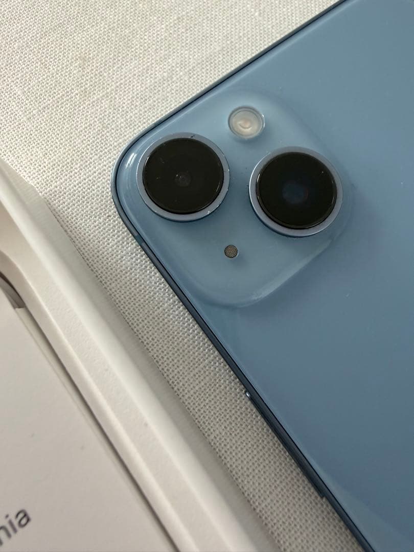 てつじんさま⭐︎中古⭐︎Apple iPhone 14 ブルー（水色） 本体