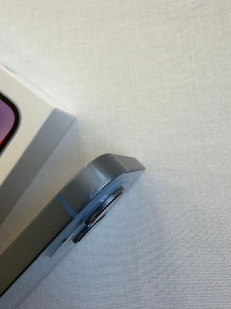 てつじんさま⭐︎中古⭐︎Apple iPhone 14 ブルー（水色） 本体