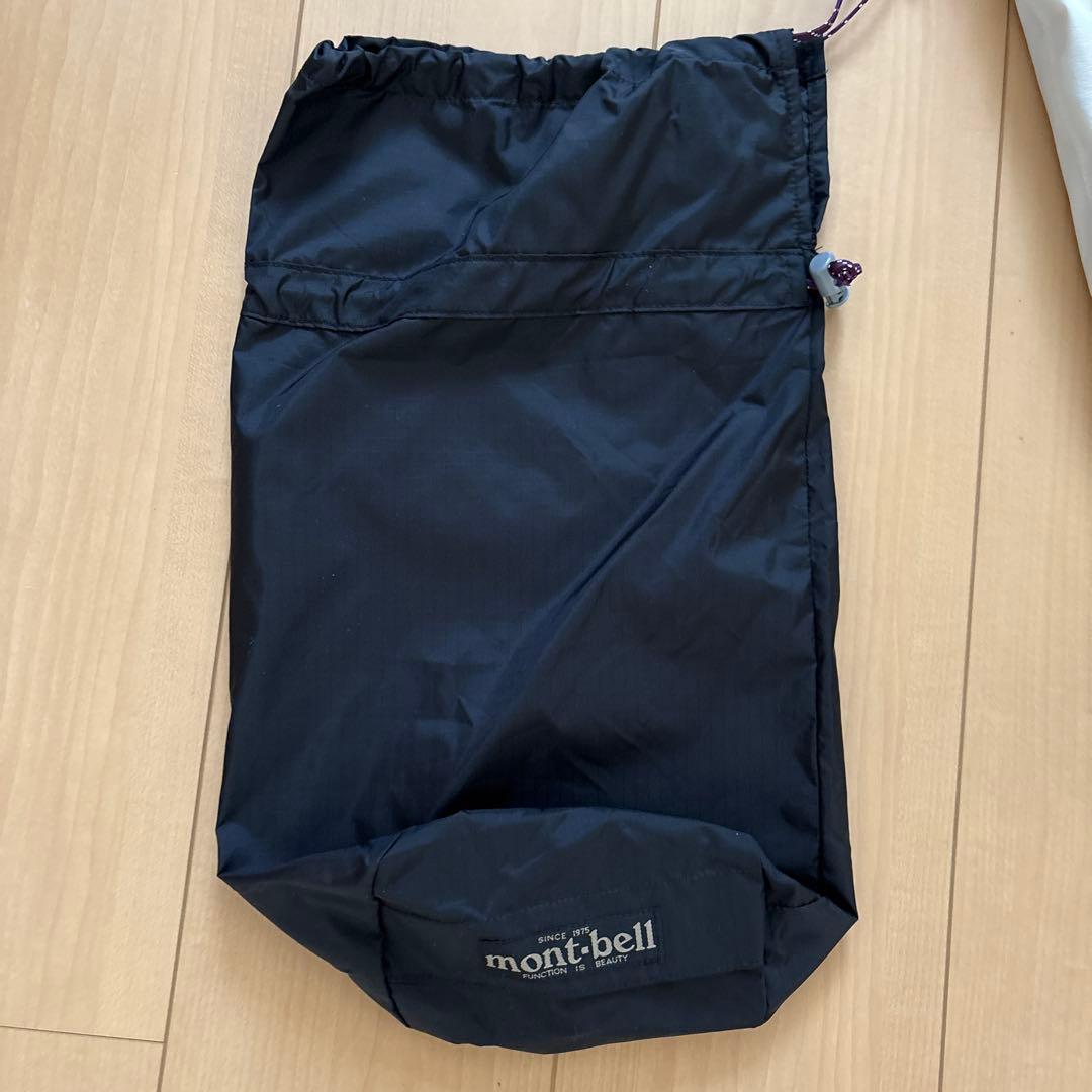 ⚫︎専用です‼️モンベル　スキーウェア　パンツ　ホワイト サスペンダー付き