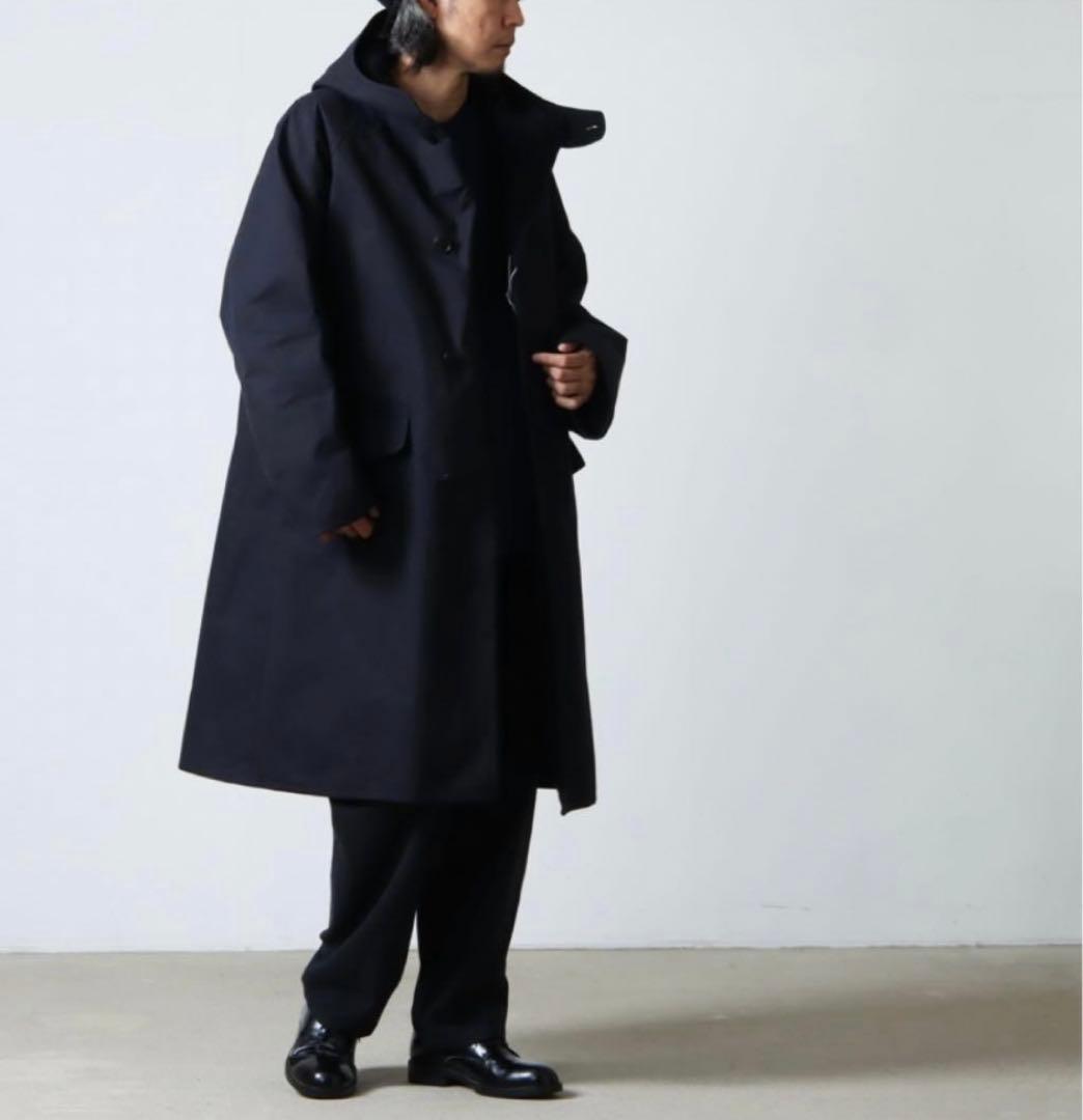 COMOLI フーデッドコート 希少・美品 16AW