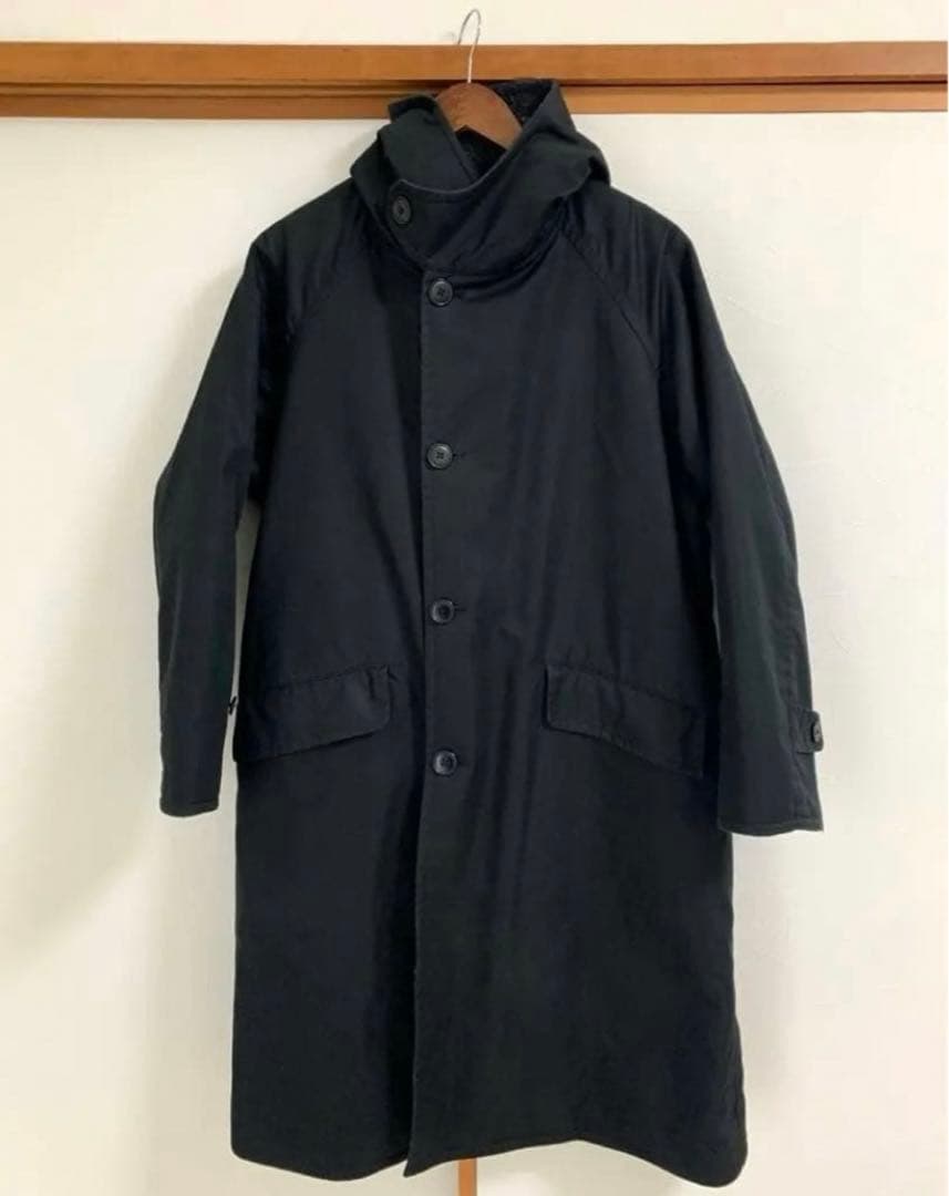 COMOLI フーデッドコート 希少・美品 16AW
