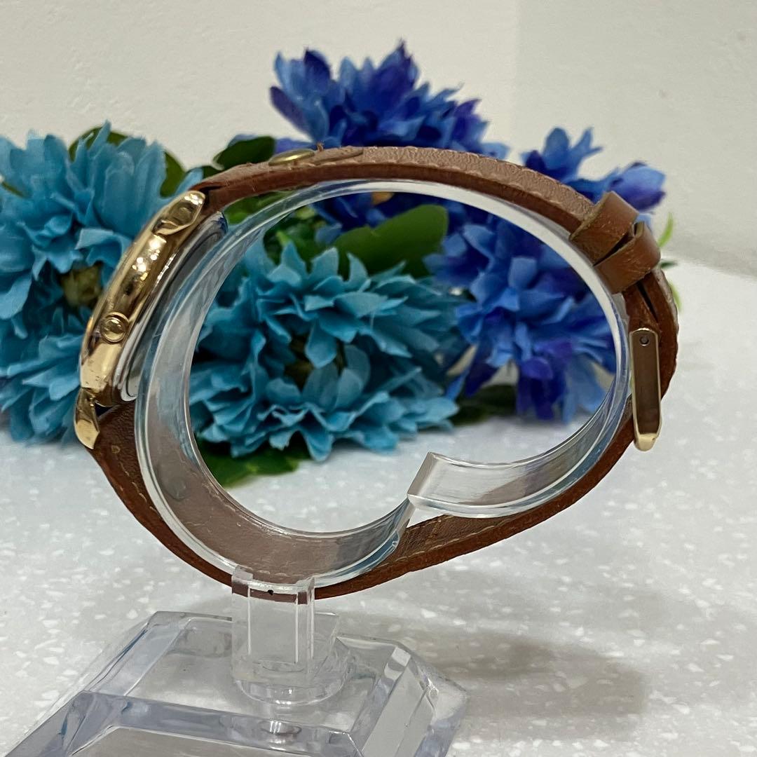 【希少】 オリエント サザンクロス PUMA 逆回転 腕時計 茶文字盤