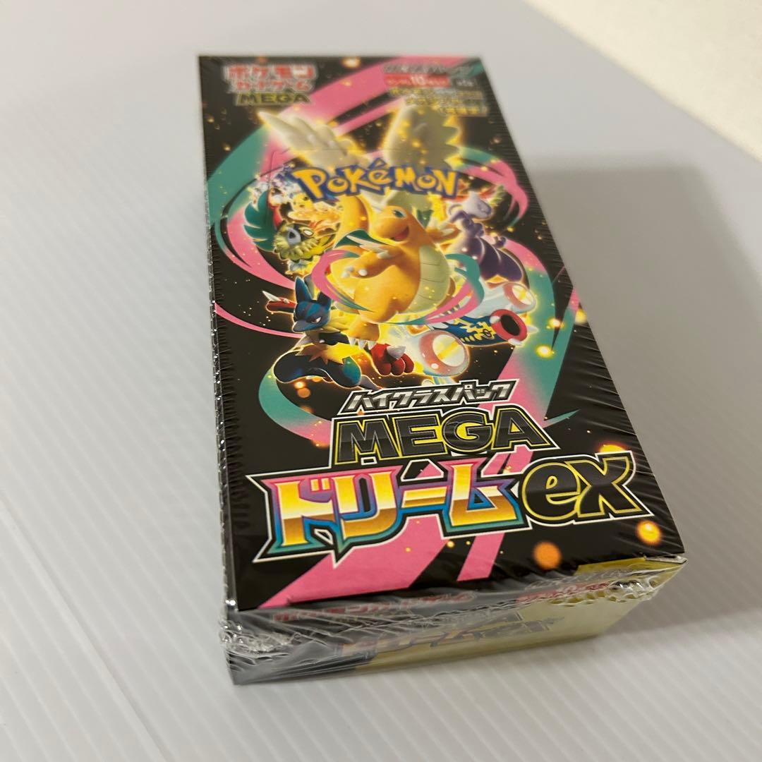 【シュリンク付き】ポケモンカードゲーム MEGA ドリームex 未開封BOX