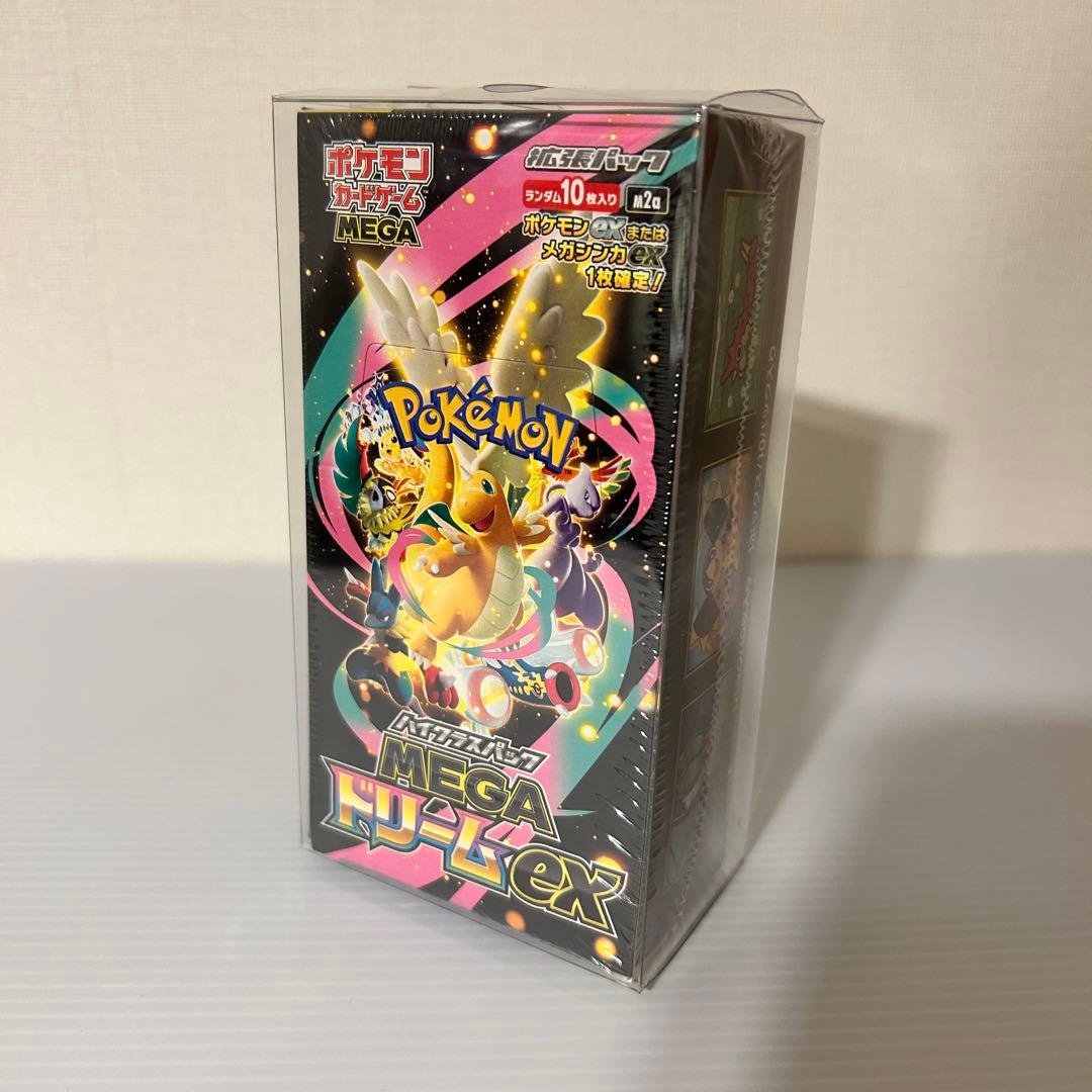 【シュリンク付き】ポケモンカードゲーム MEGA ドリームex 未開封BOX