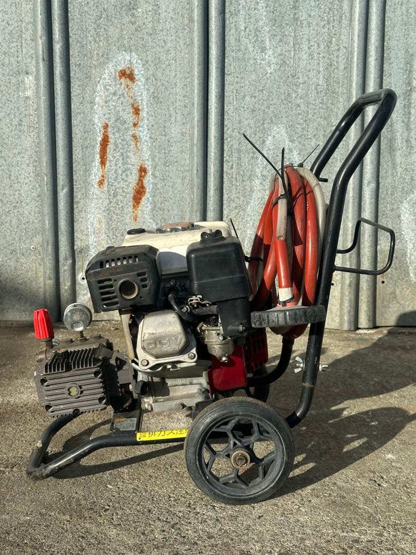 H7. ガソリンエンジン式高圧洗浄機SEC-1310-2N-TA本体&給水ホース