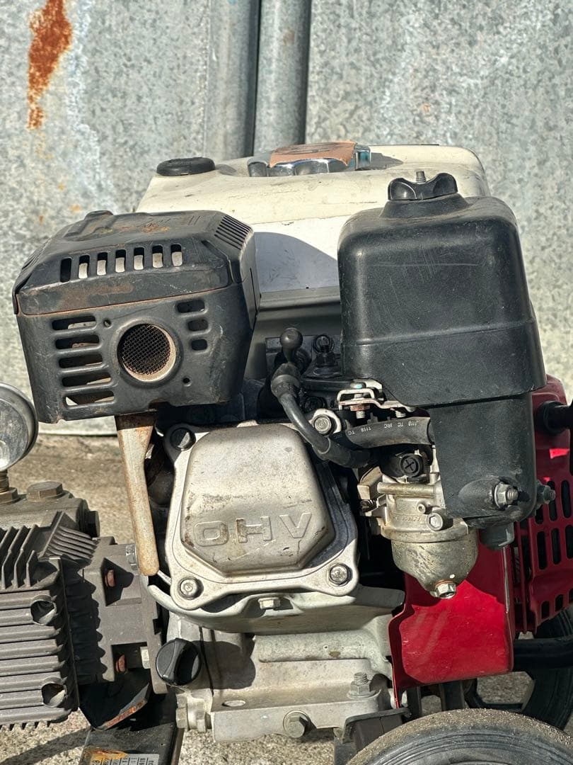 H7. ガソリンエンジン式高圧洗浄機SEC-1310-2N-TA本体&給水ホース