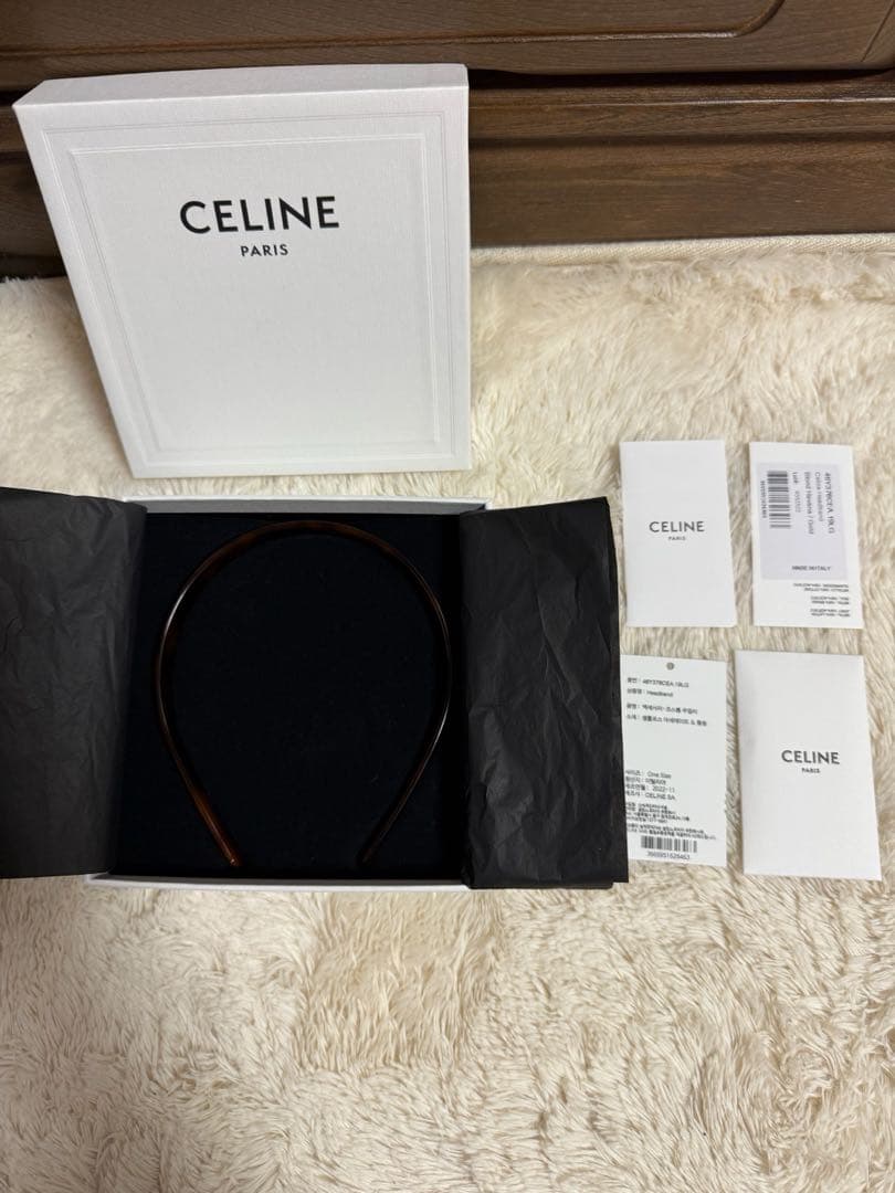 CELINE ヘッドバンド 新品同様