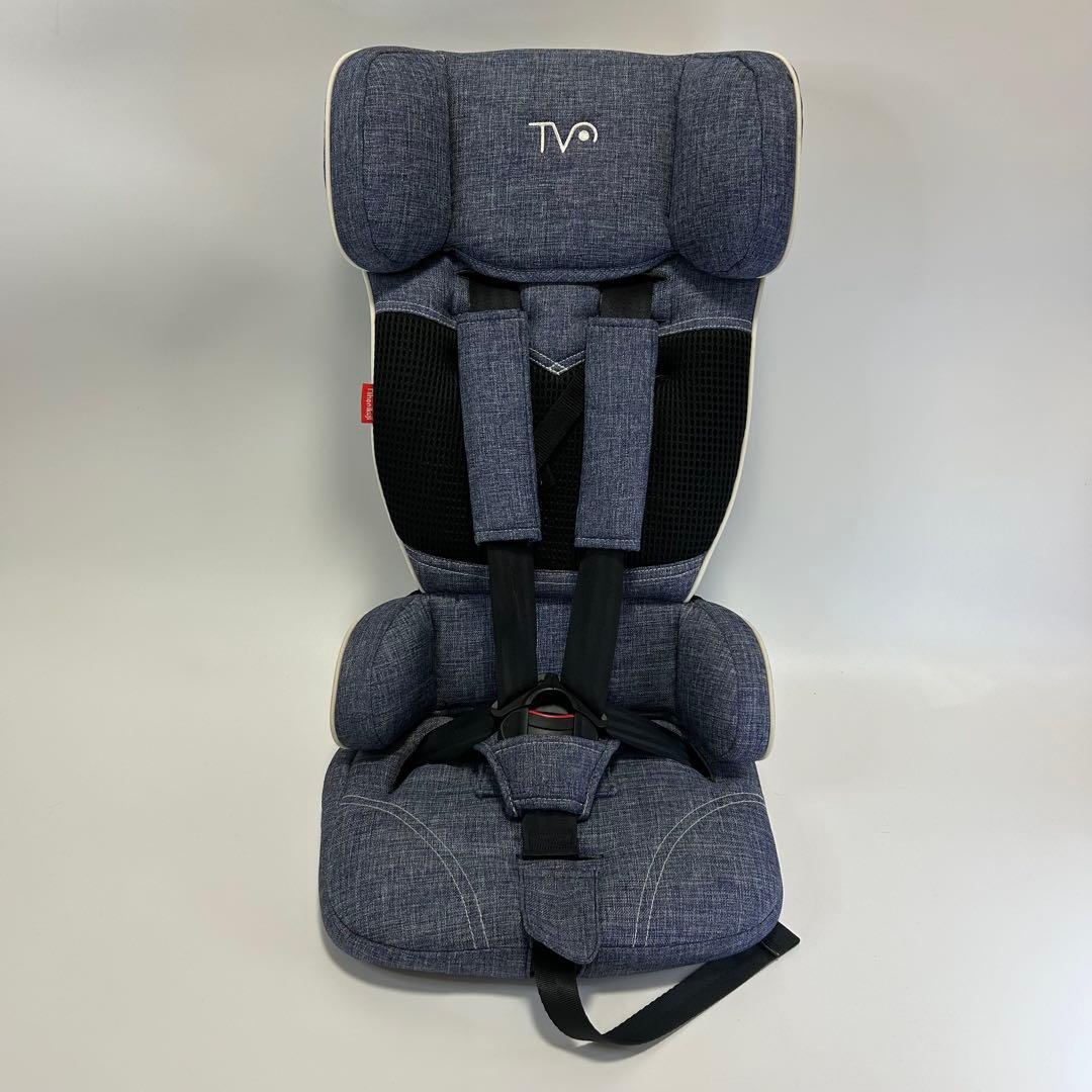 【極美品】日本育児 ジュニアシート トラベルベスト EC プラス デニム