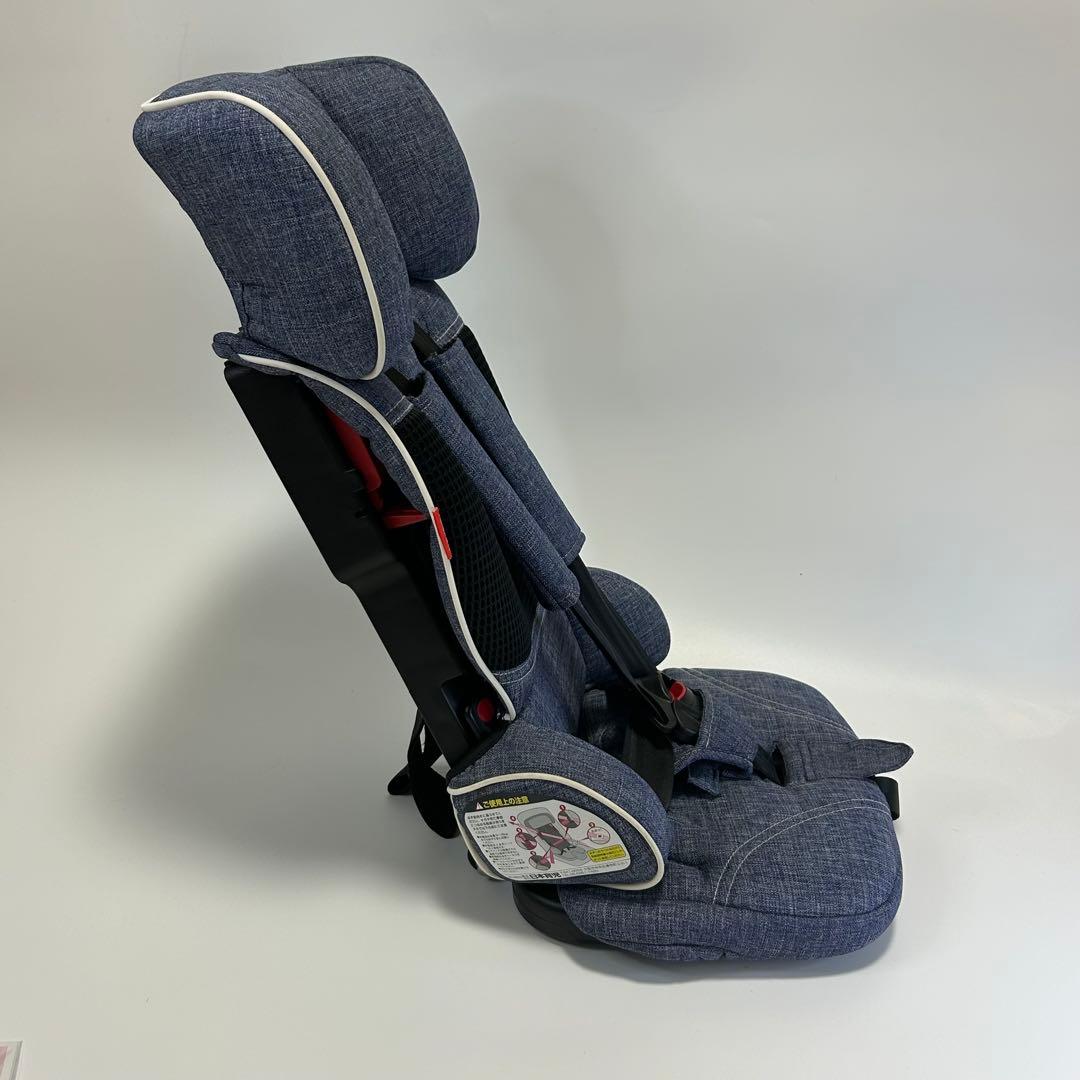 【極美品】日本育児 ジュニアシート トラベルベスト EC プラス デニム