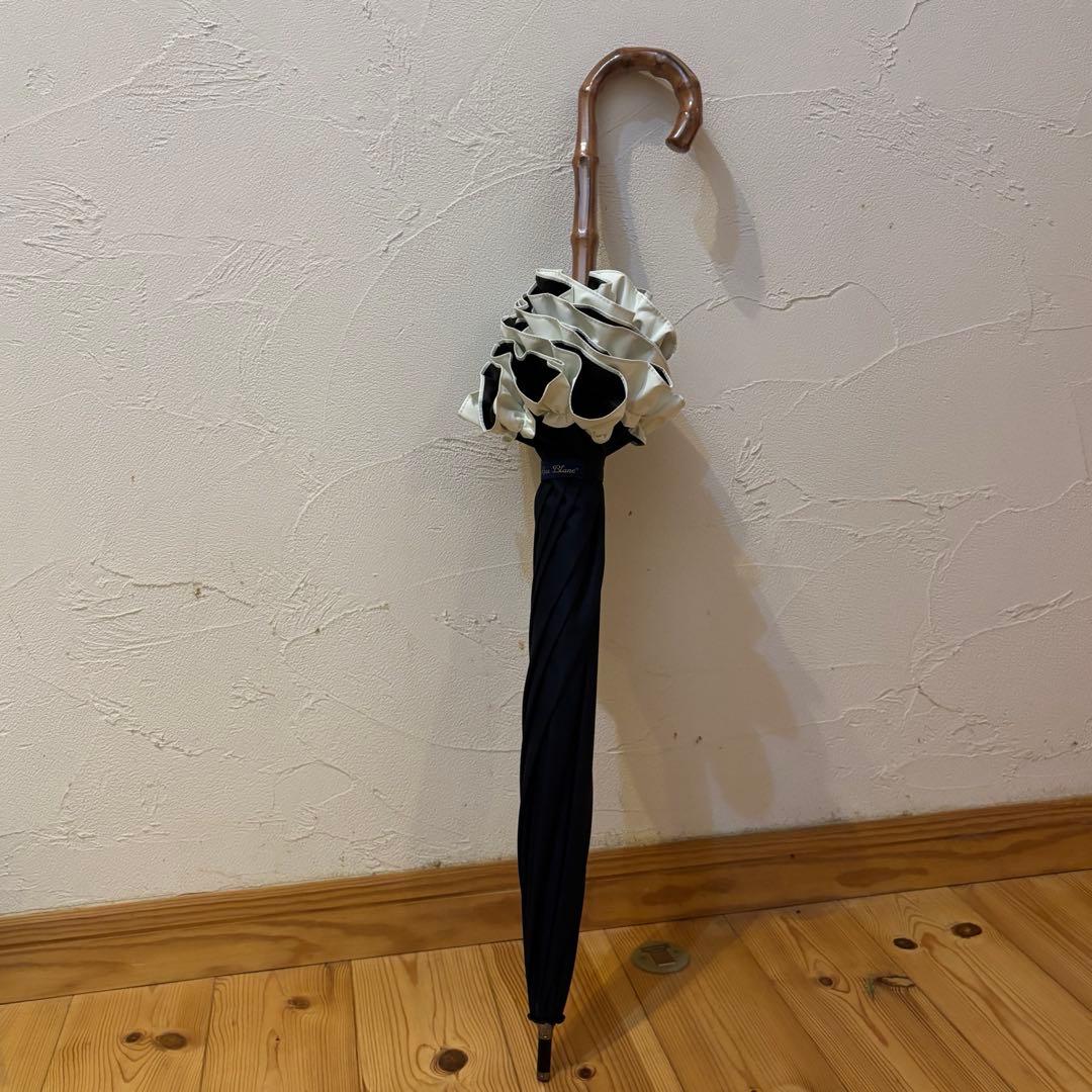 美品未使用　芦屋ロサブラン　晴雨兼用 ショートフリル付き