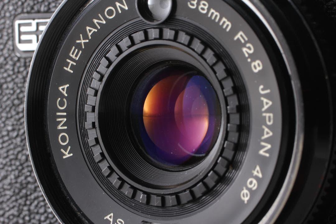 【整備済　美品】コニカ C35 EF フラッシュOK #1404