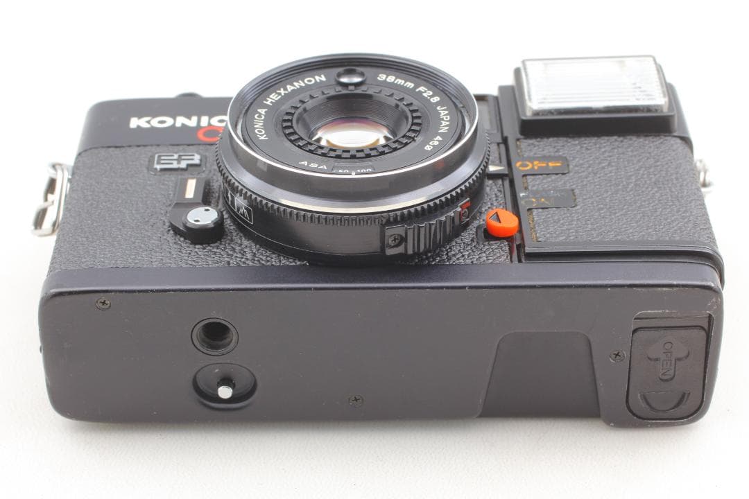 【整備済　美品】コニカ C35 EF フラッシュOK #1404