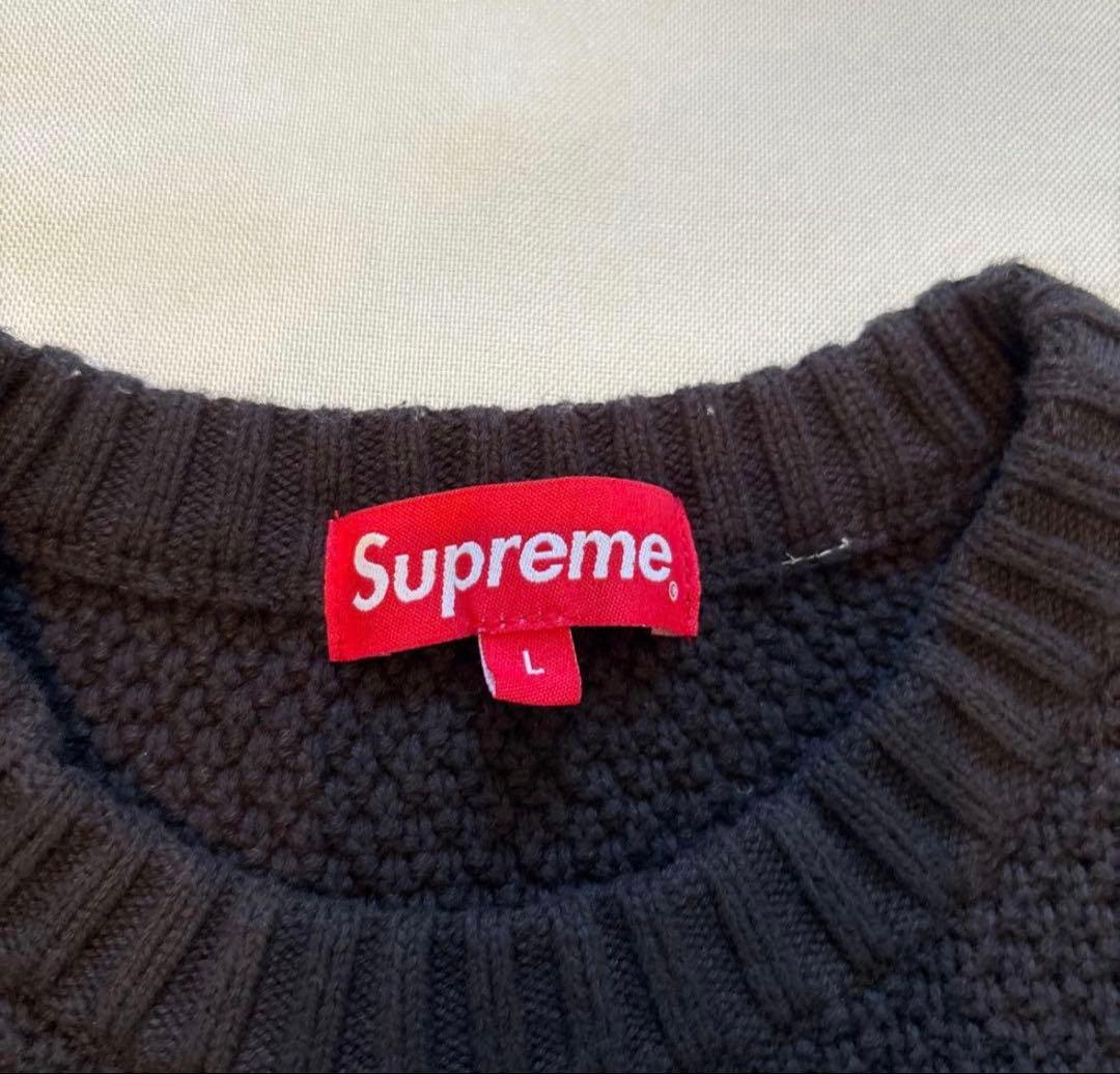 Supreme◆Textured Small Box Sweater