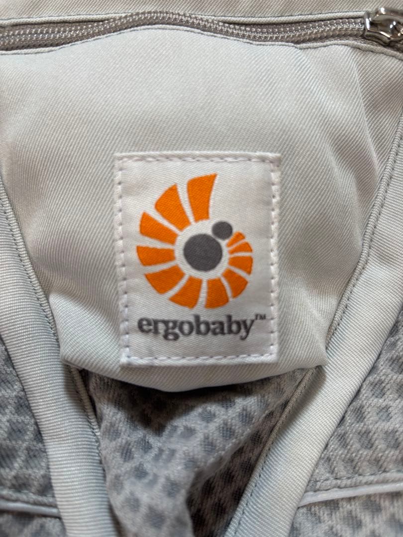 エルゴベビー 抱っこひも グレー メッシュ