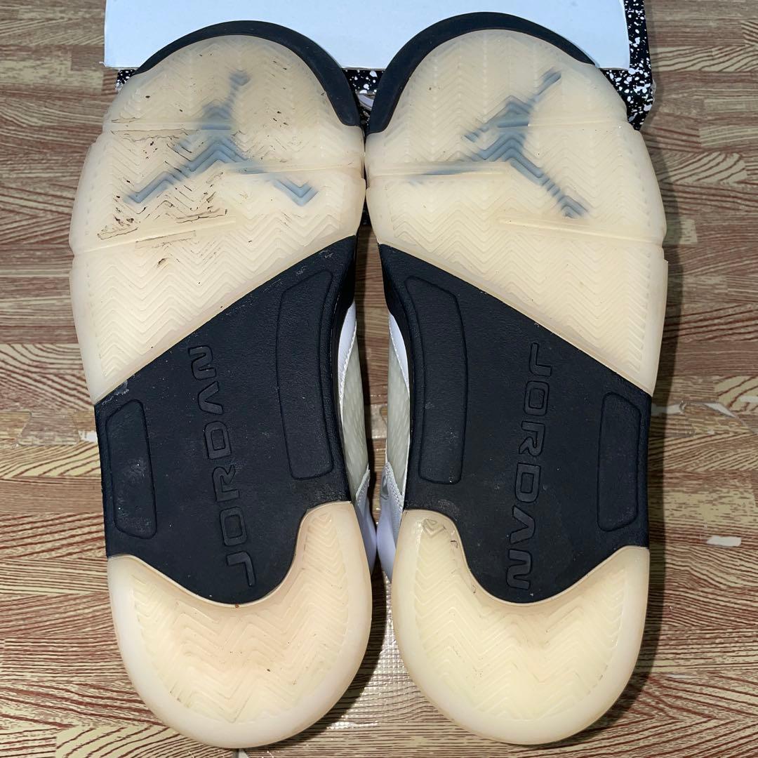 シューズ(男性用) Nike Air Jordan 5 Retro \"White and Black