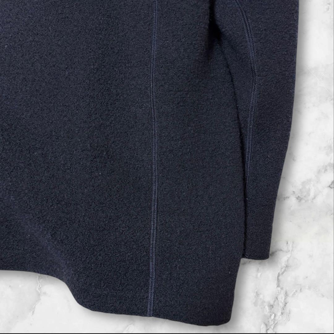 美品 イッセイミヤケ 18AWウールジャケット テーラードジャケット ネイビー