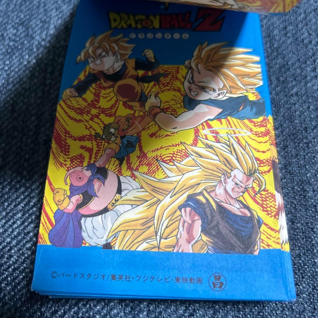 ドラゴンボールZ リアルシール 【当時物】立体シール 丸昌 レトロ