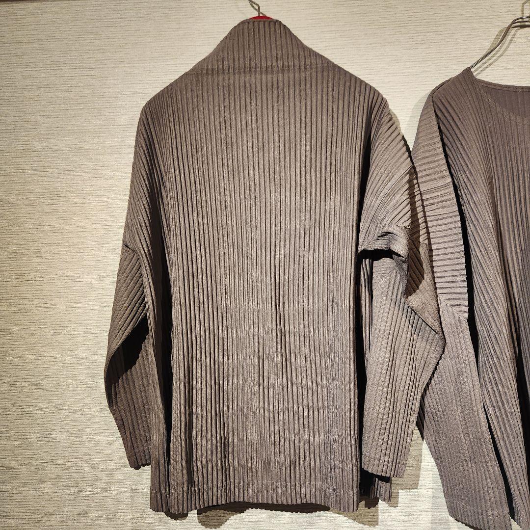 美品 Homme Plisse Issey Miyake グレー3点セット