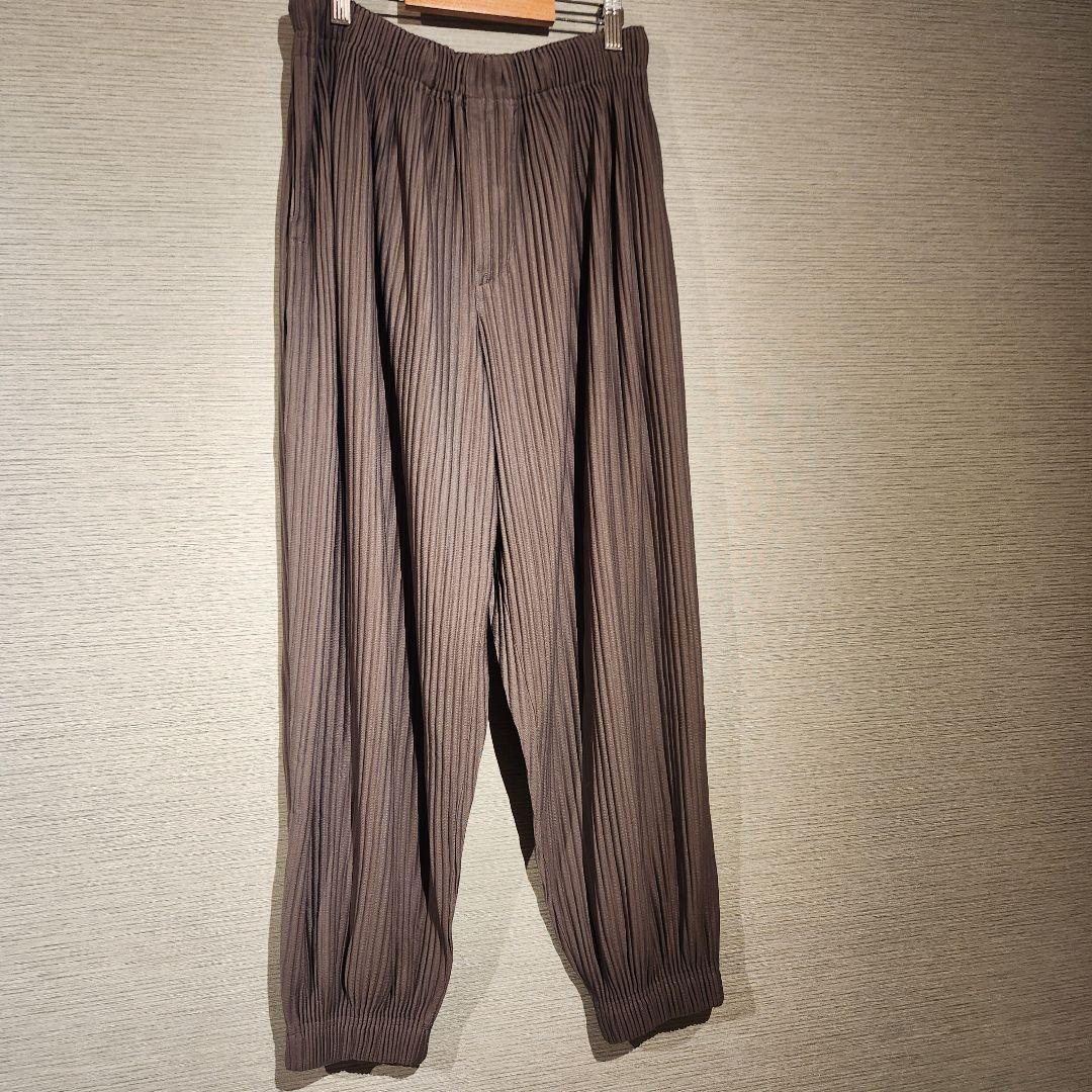 美品 Homme Plisse Issey Miyake グレー3点セット