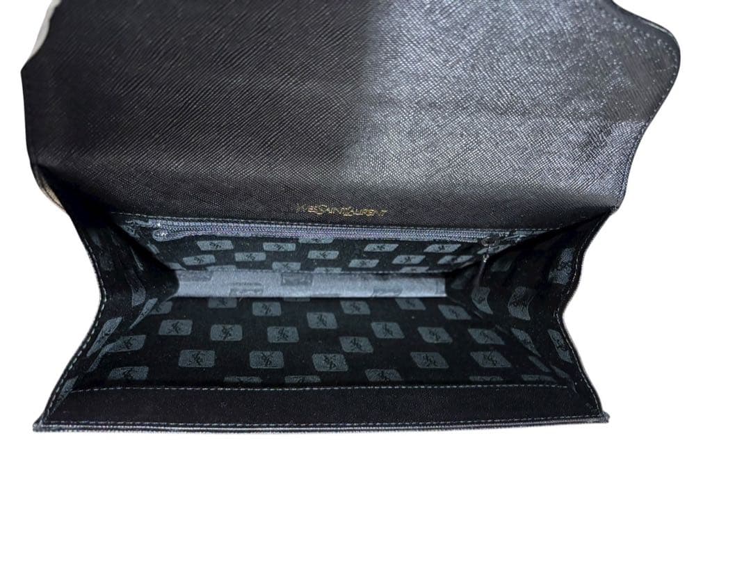 ・YVES SAINT LAURENT イヴ・サンローラン クラッチバッグ
