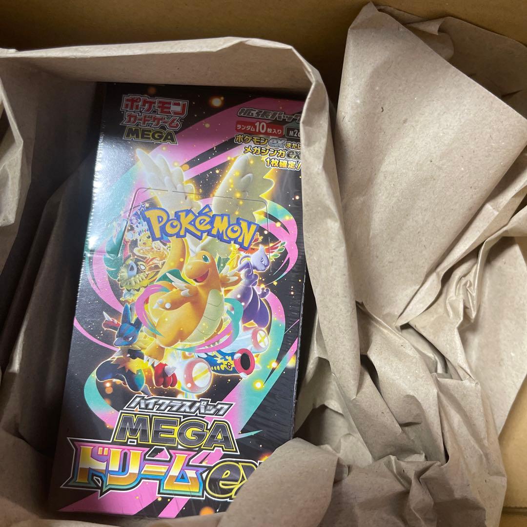 ポケモンカード MEGAドリームex 1box シュリンク付き