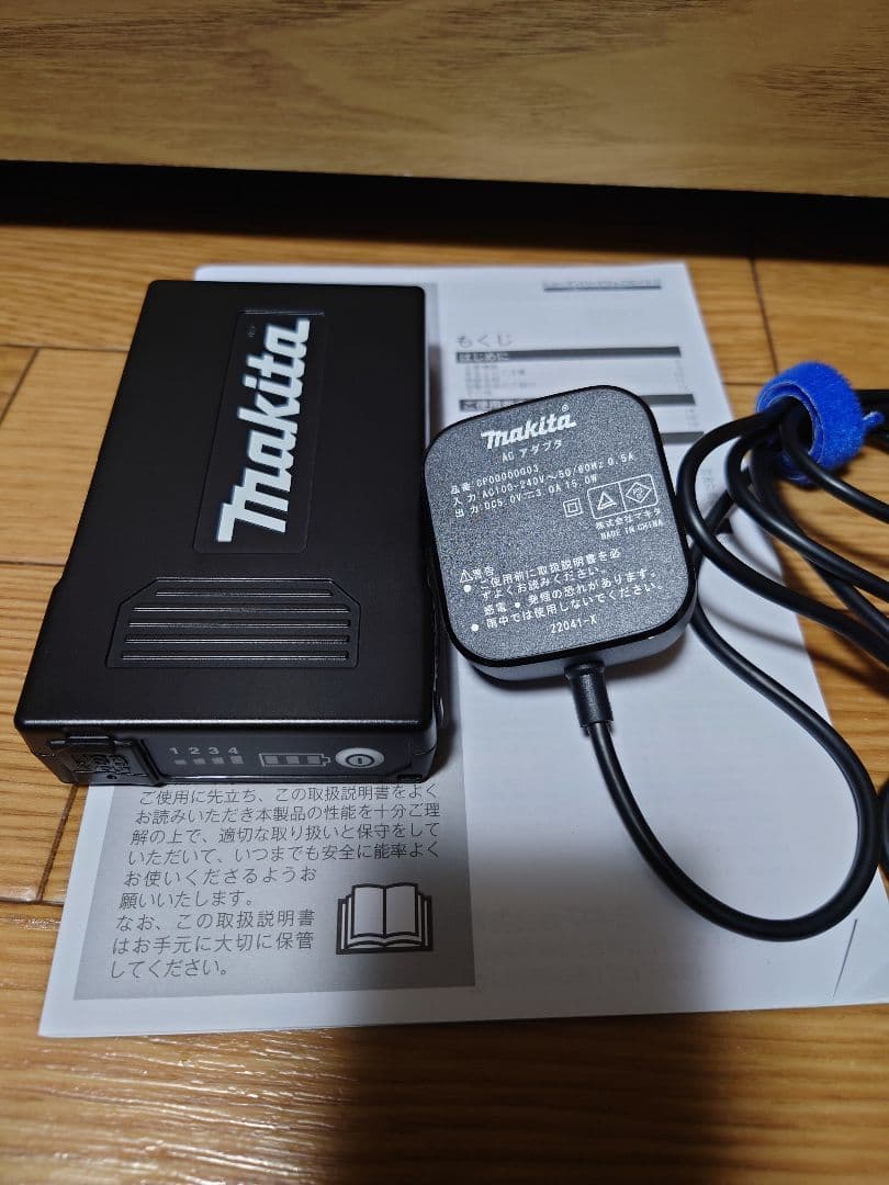 makita 充電式暖房インナー L CX201DZL バッテリー付き