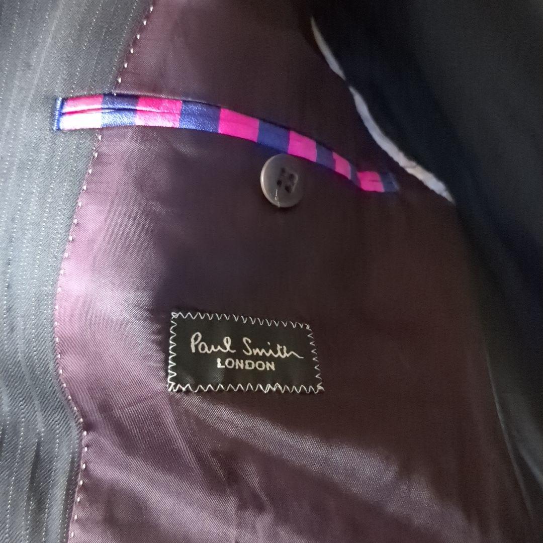 ポールスミス×高級生地ゼニア スーツ セットアップ マルチストライプ