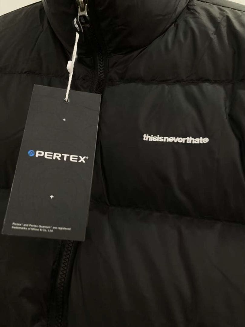 thisisneverthat ブラック ダウンジャケット