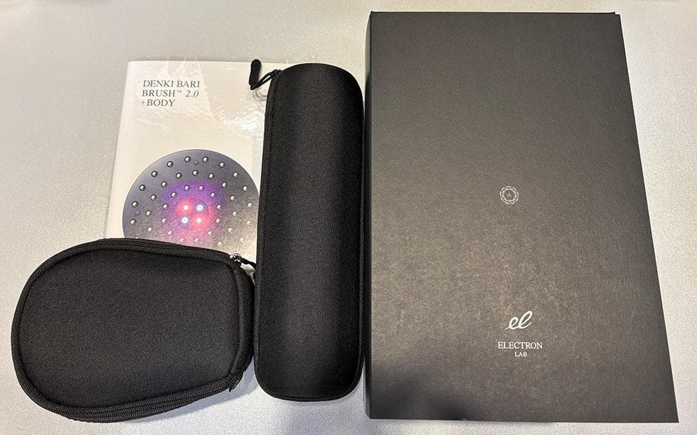 【美品＆新品】デンキバリブラシ２.０（ケース付）ELECTRON