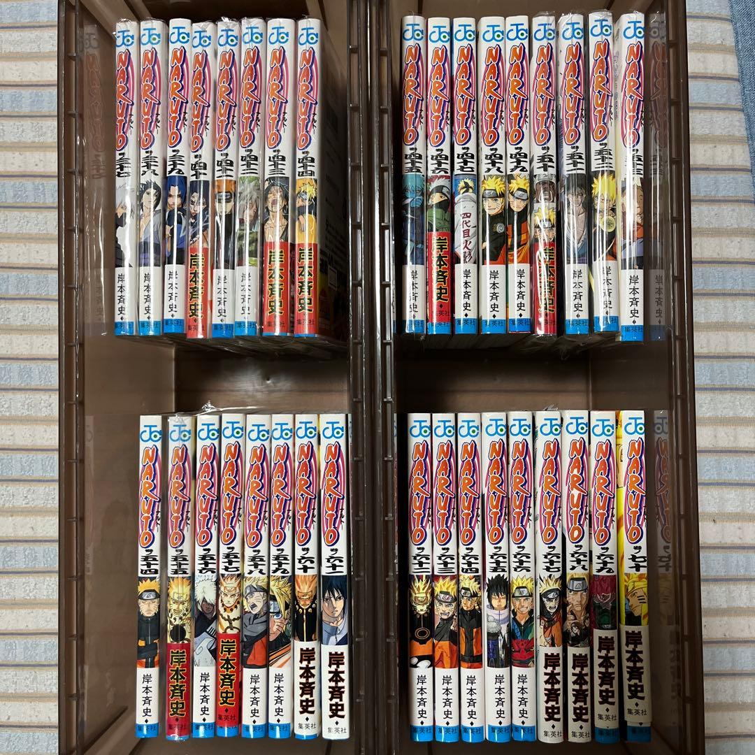 期間限定出品　ナルト 70巻セット おまけ付き